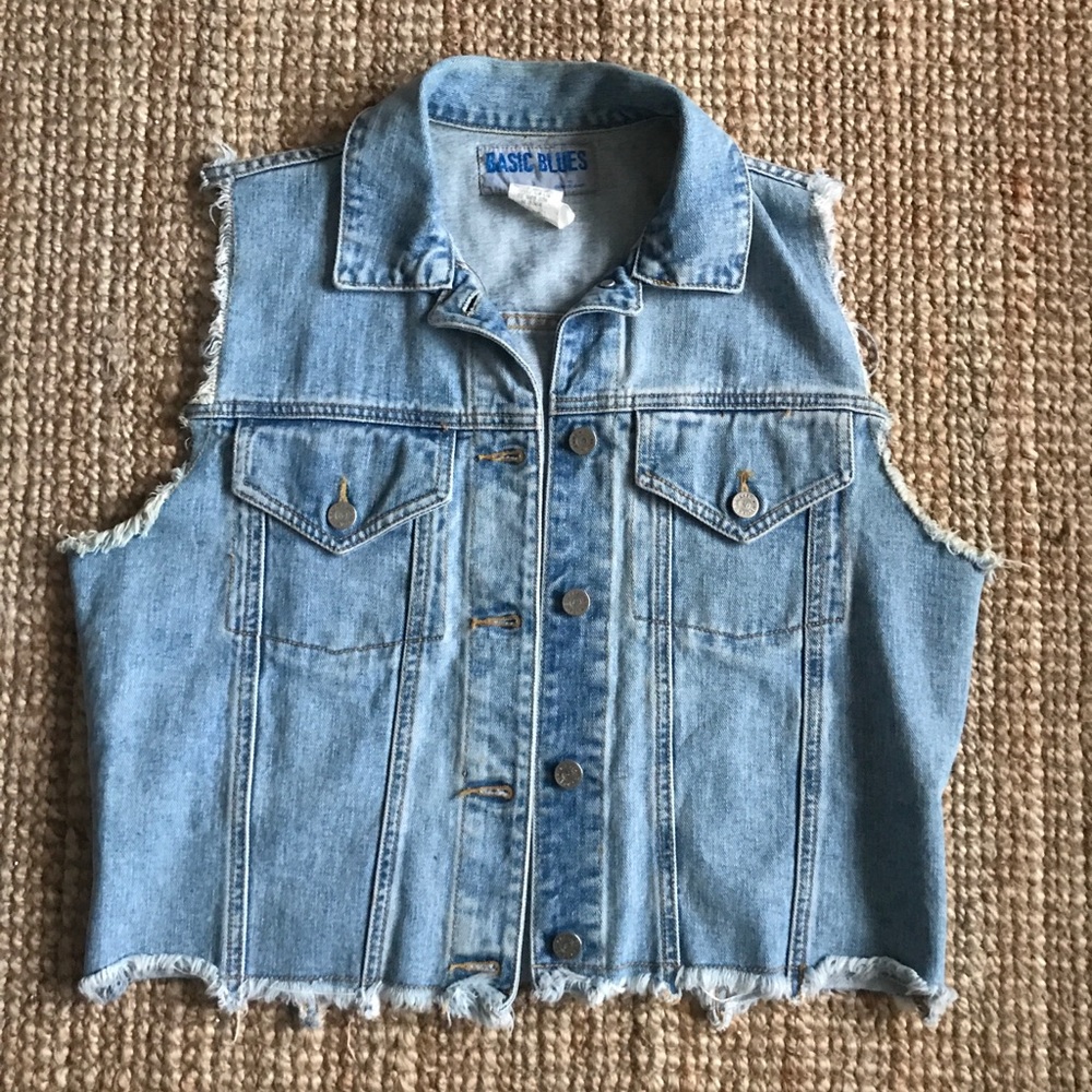VINTAGE JEAN VEST